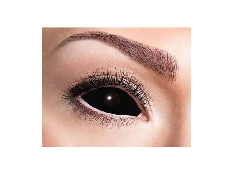 FestFarver svarta sclera-linser