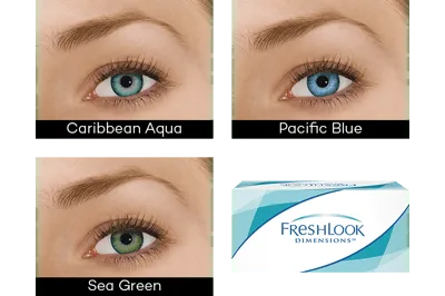 FreshLook DIMENSIONS (Utan styrka) (2 linser)